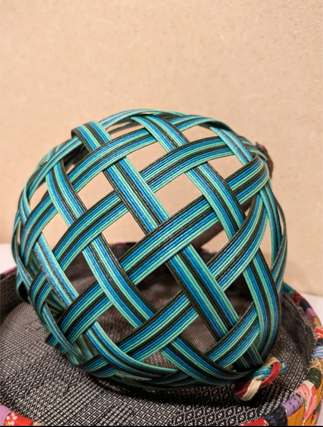 かご 小物入れ バスケット クラフトバンド エコクラフト ハンドメイド