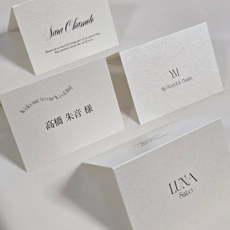 結婚式席札 | STORES
