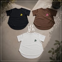オーバーサイズバックメッセージTシャツ