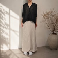 シルクコットン シアードルマンカーディガン