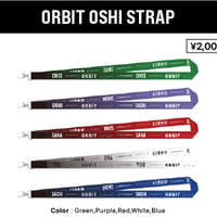 【発送】ORBIT OSHI STRAP