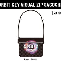 【会場受取】ORBIT KEY VISUAL ZIP SACOCHE