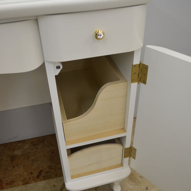 一面ドレッサー アリスホワイト色 | 田中鏡台店
