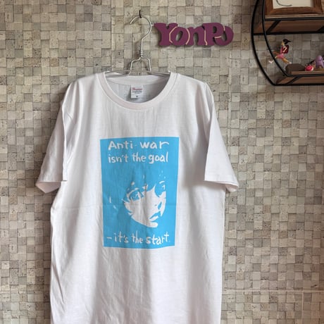 羽生生純×yonpo 反戦Tシャツ
