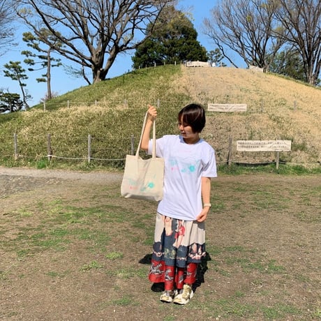 水谷さるころ×yonpo15周年記念Tシャツ