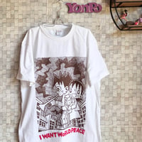 山川直人×yonpo 反戦Tシャツ