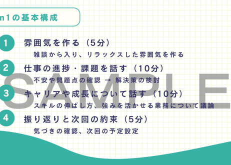 【管理職向け】1on1ミーティング研修