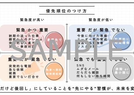 【新卒・内定者向け】「成果を変える時間術」タイムマネジメント研修