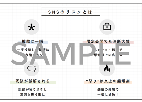 その投稿、大丈夫？SNSトラブル防止研修