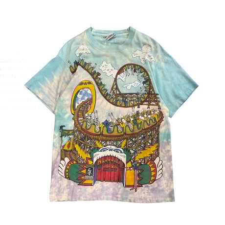 66T6127 LIQUID BLUE Tシャツ ムンク　叫び　USA製　古着 T6127 LIQUID BLUE Tシャツ ムンク 叫び USA製 古着 - メルカリ