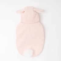 サーモしっぽ付きうさぎさんパーカー