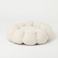 ギンガムチェックドーナツクッションベッド