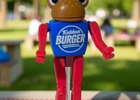 パカっと ひざカックン　カエル 編 [バーガークン]  トマト・チーズセット