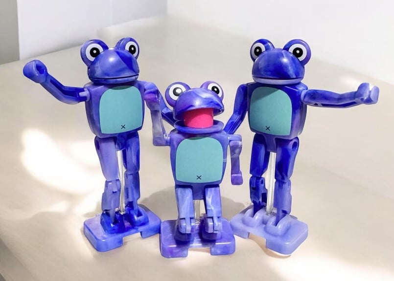 パカッと ひざカックン 〜カエル 編 「マーブル」〜 単品 | JOY☆CUBE