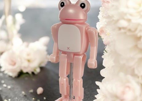 限定カラー　パールピンク・マーブル セット　（ ひざカックン 〜 カエル 編 ）