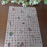 【だいすけZOO】どうぶつせいぞろい！クリアファイルA4　透明