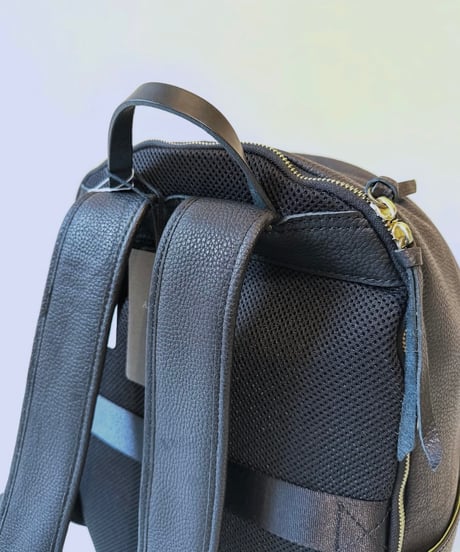 AinSoph レザーリュックバックパックキャリーオン