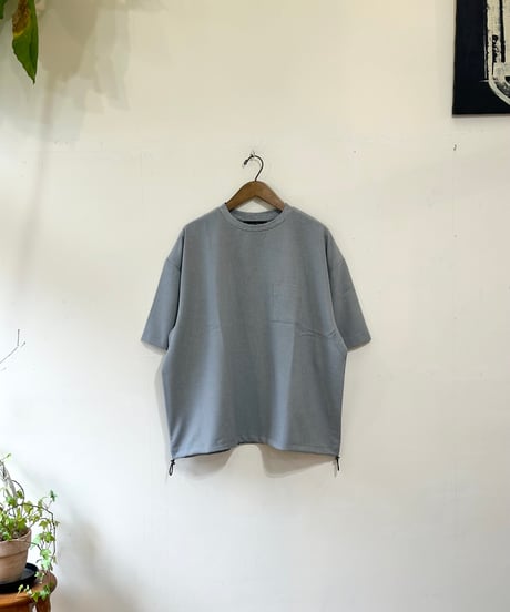 Audience ナチュレミアドローコードバルーンクルーネックラフトシャツ　6615