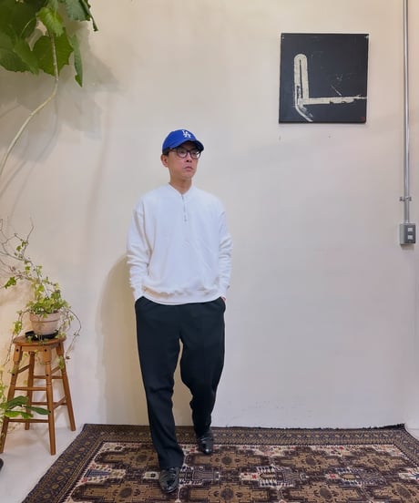 DUALVOICE ハーフジップスウェット