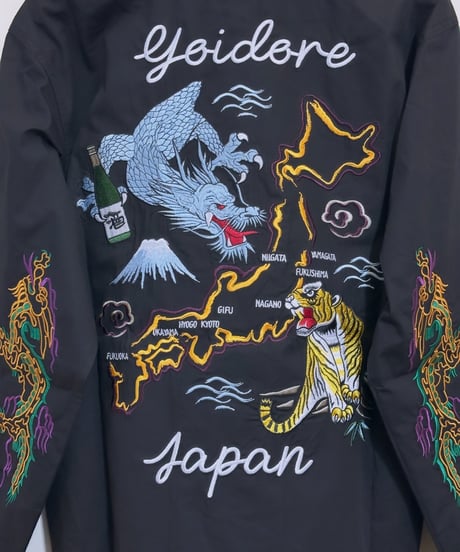 YOIDORE 酔虎&酔龍スカシャツ
