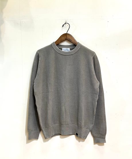 ストーンウォッシュニット