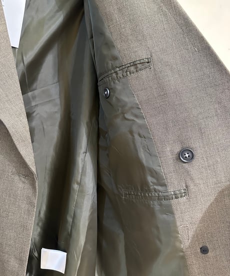 CasperJohn ウールミックステーラードジャケット