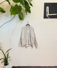 TMDL モールヤーンフクレジャガードカーディガン