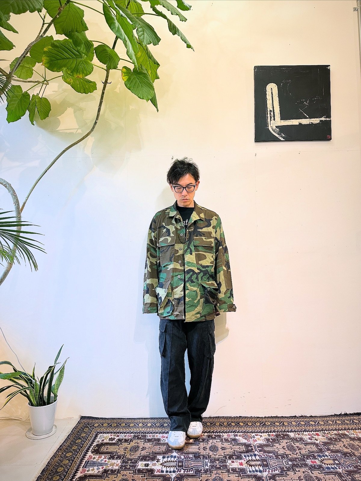 DEADSTOCK アメリカ軍ウッドランドカモBDUジャケット | inherit