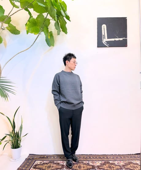 FORTUNAHOMME エコテックスリーブドッキングプルオーバー