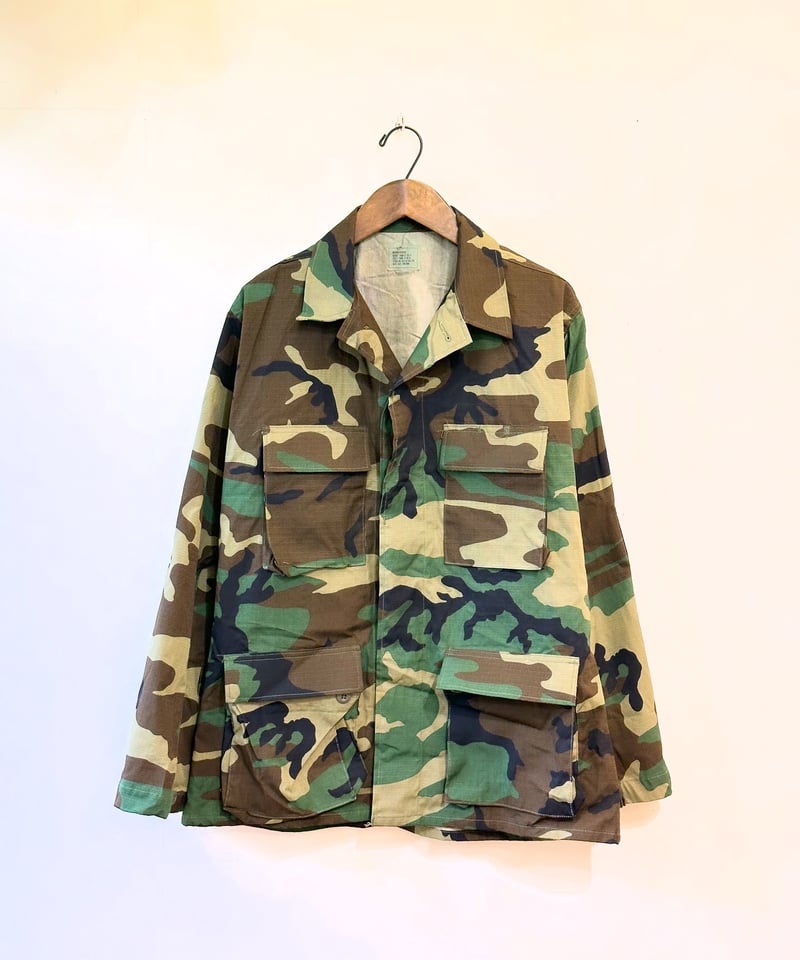 堀住　BRIEFING BRG201D02 ウッドランドカモ DEADSTOCK アメリカ軍ウッドランドカモBDUジャケット | inherit