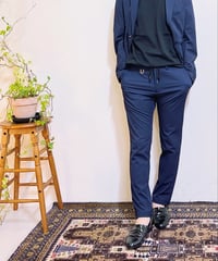 Liss シアサッカーストレッチスラックスパンツ　001465