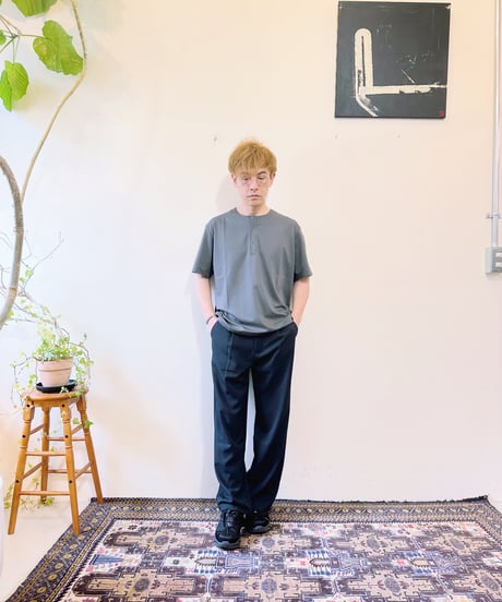 BEXIST リバーメッシュヘンリーネックTシャツ　104