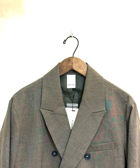 CasperJohn ウールミックステーラードジャケット