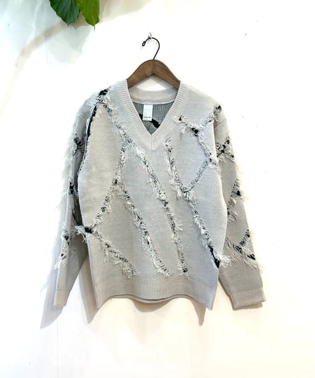 CasperJohn スラッシュクラッシュニット