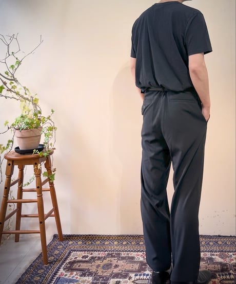 Audience ナチュレミアトロワッシャー2タックワイドパンツ  3626