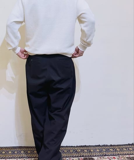 CasperJohn コンパクトワッフルVネックスウェット