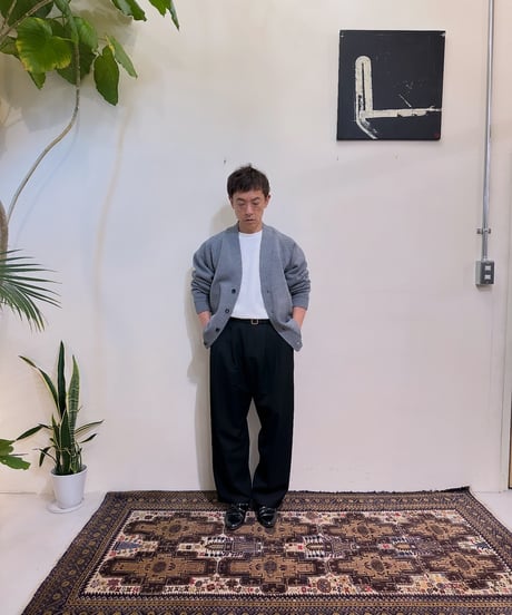 FORTUNAHOMME ECOTECニットカーディガン
