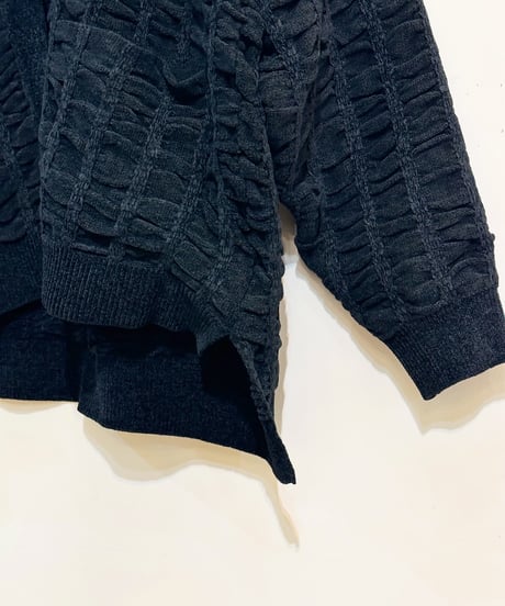 TMDL モールヤーンフクレジャガードカーディガン