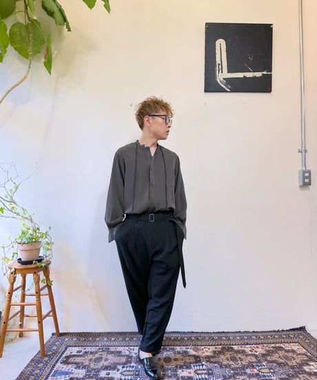 TMDL トロピカル2タックベルティッドパンツ 676