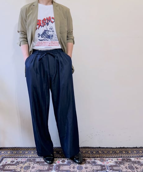 TMDL ドレープワイドストレートパンツ　687