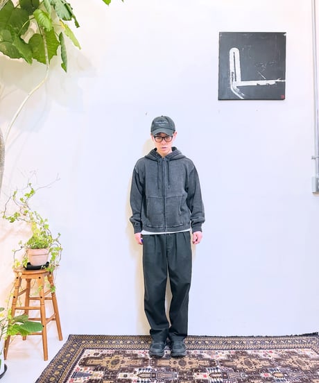 CasperJohn バイオウォッシュニットパーカー