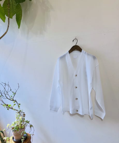 FORTUNAHOMME ECOTECメッシュカーディガン  26124106