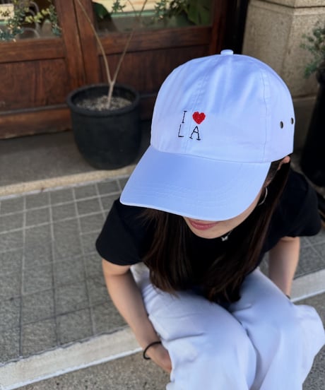 THRIFTYLOOK “I LOVE LA”POLO CAP