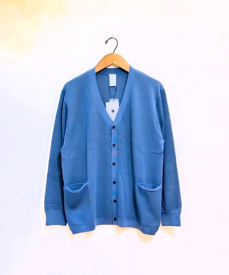 CasperJohn バーズアイVネックカーディガン
