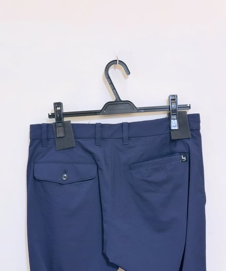 Liss シアサッカーストレッチスラックスパンツ　001465