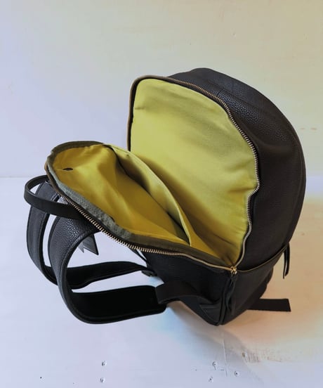 AinSoph レザーリュックバックパックキャリーオン
