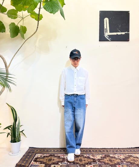 スプラッシュペイントジーンズ
