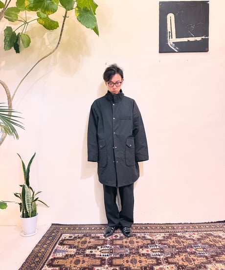 Audience 綿ナイロン高密度ポプリンM-90スタンドモッズコート