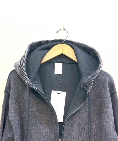 CasperJohn バイオウォッシュニットパーカー