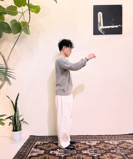 ストーンウォッシュニット